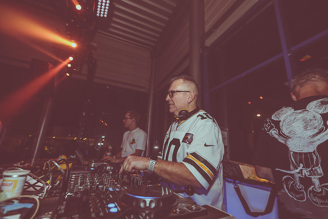 Mit DJ Matze und Franky