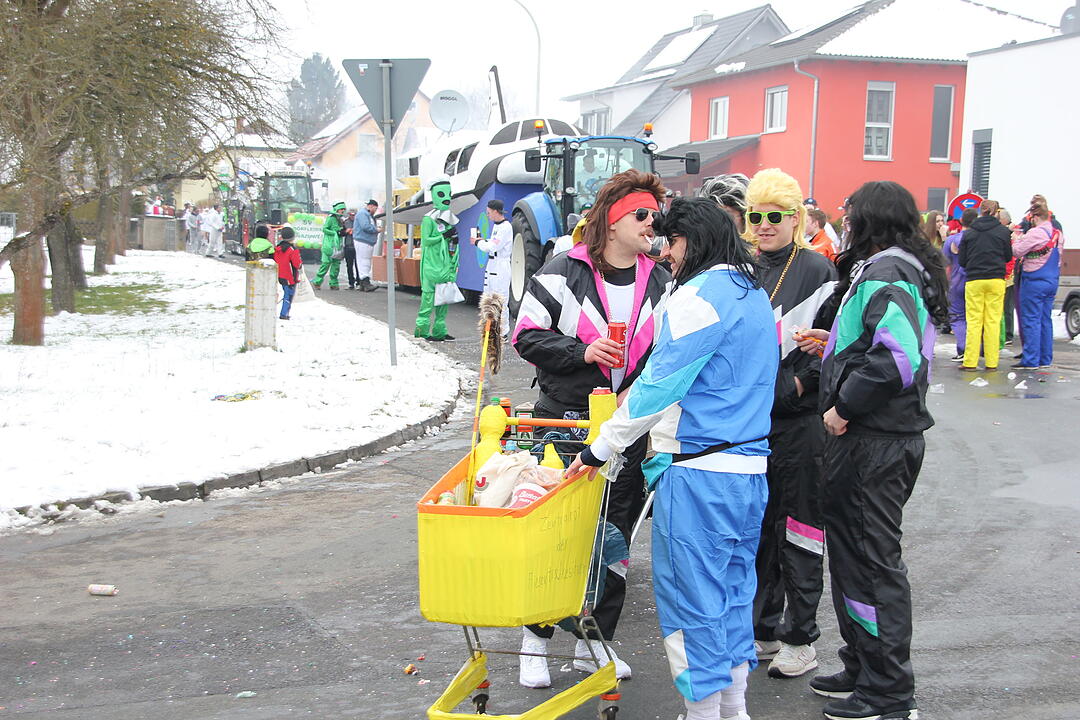 Faschingsumzug in Oberhaid