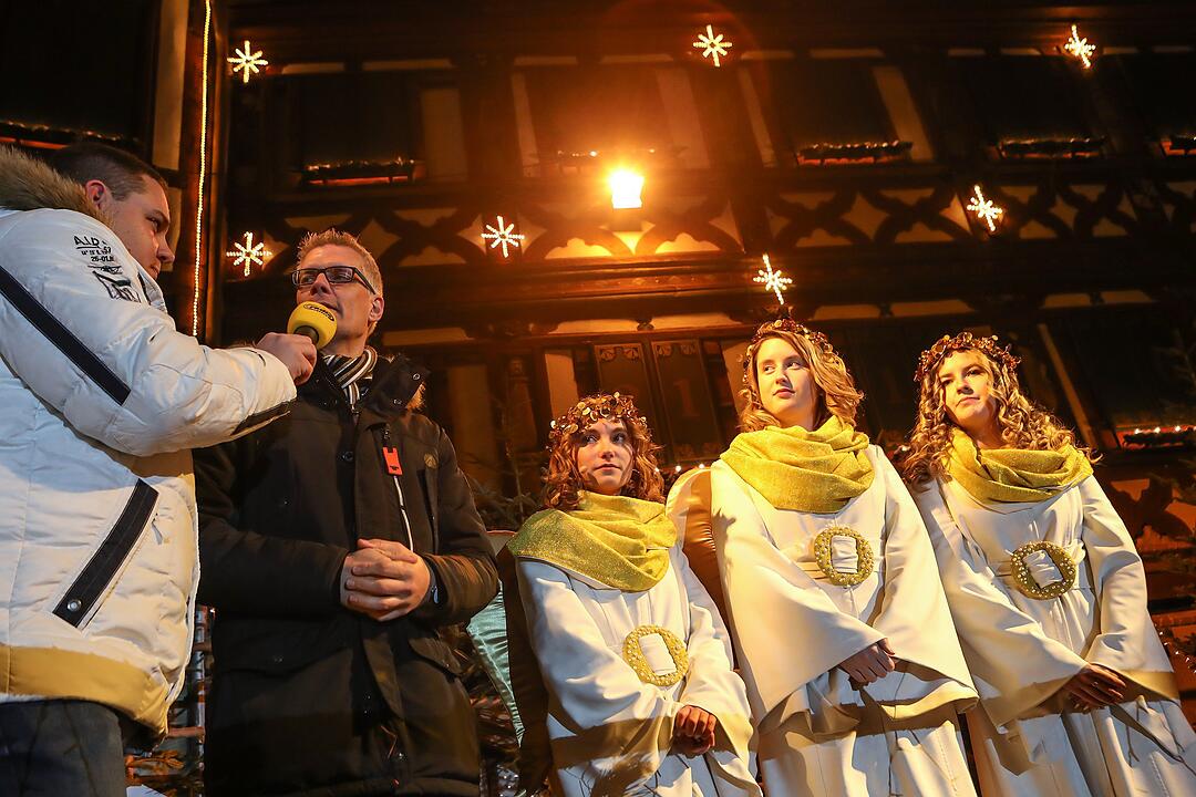 Der Forchheimer Weihnachtsmarkt ist eröffnet