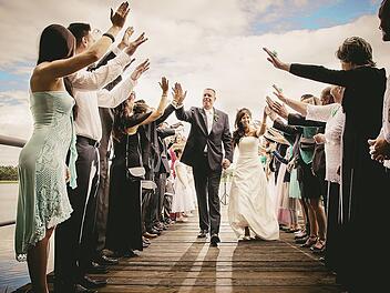 Promi-Hochzeiten bleiben selten unbemerkt