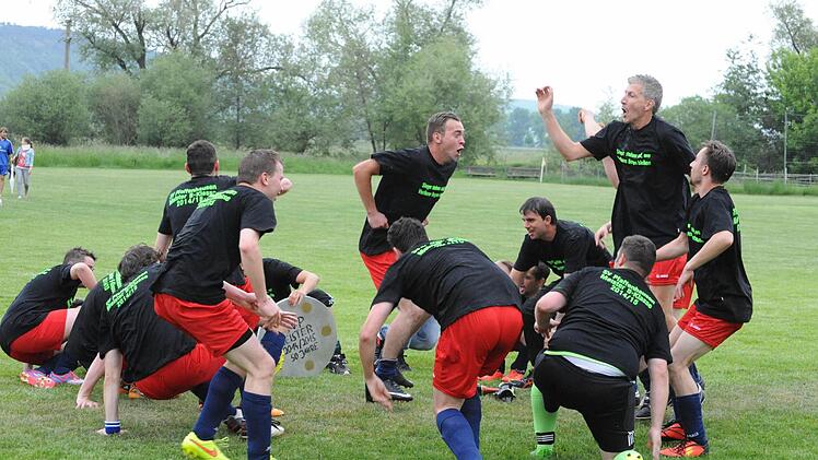 Der SV Pfaffenhausen ist Meister in der B-Klasse Rhön 2. Foto: Hopf