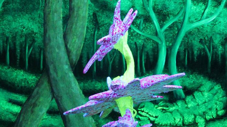 Ab in den 3D-Urwald... Foto: Diana Fuchs