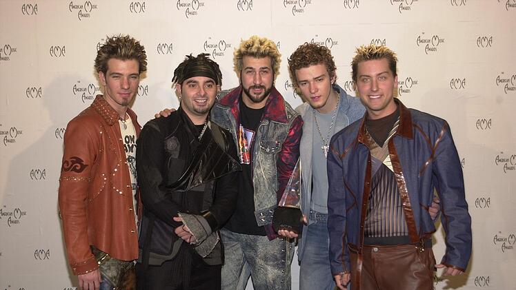 'NSYNC beherrschten 2001 den Boyband-Olymp (von links): JC Chasez, Chris Kirkpatrick, Joey Fatone, Justin Timberlake, Lance Bass.