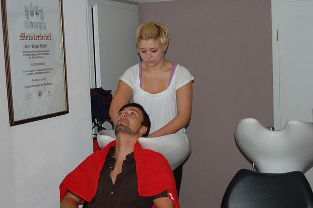 Fotoshooting: Juliane und Anton