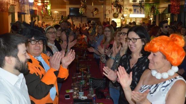 Das Publikum machte eifrig mit.