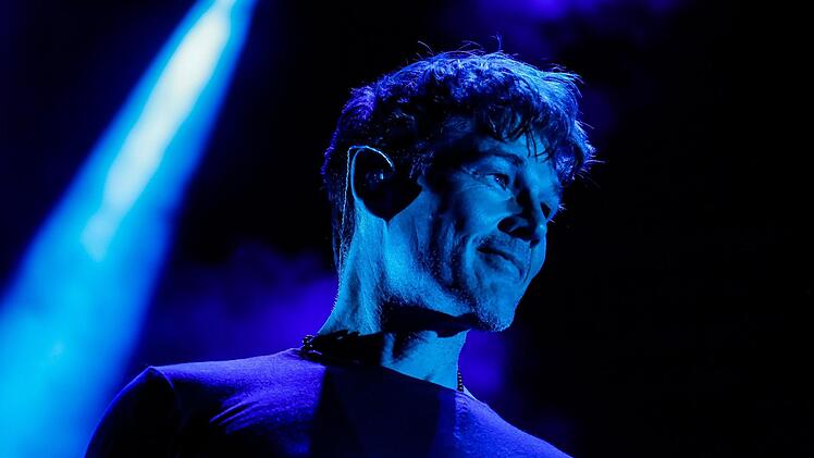 a-ha-Sänger Morten Harket beim Konzert in Coburg.Foto: Matthias Hoch