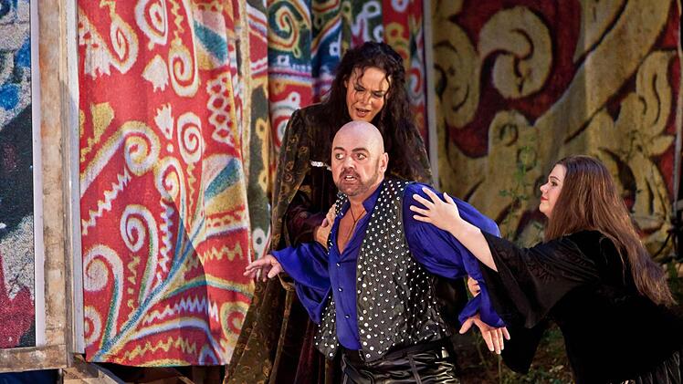 "Der Zigeunerbaron": Impressionen von der Neuinszenierung auf der Waldbühne Heldritt.Foto: Jochen Berger