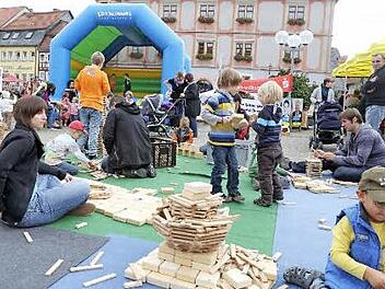 Dieses Foto wurde in Bad Königshofen gemacht, der nächste Weltkindertag im wird in Bischofsheim gefeiert.  Foto: Kreisjugendring