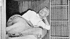 Im Liegewagen gab's modernsten Komfort. Hier 50er-Jahre-Werbung in einem Reiseprospekt für den Touropa-Ferienexpress