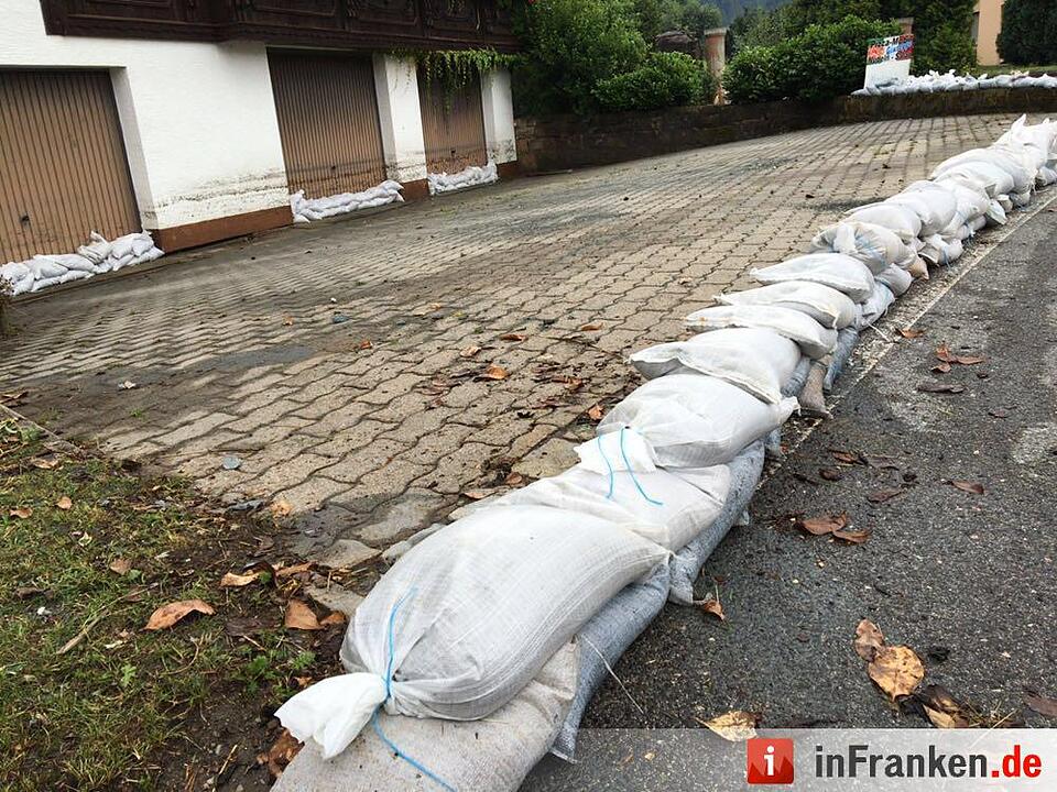 Schweres Unwetter im Kreis Kronach