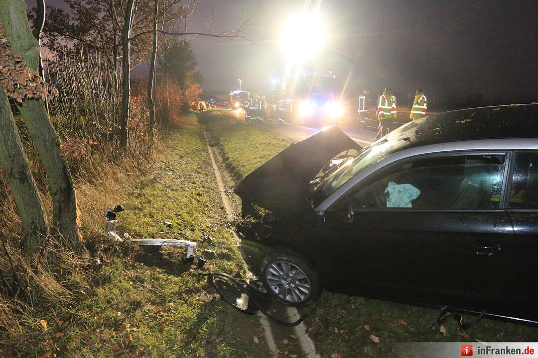 Tödlicher Unfall auf der A73 bei Eggolsheim