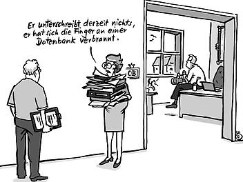 Karikatur: Christiane Pfohlmann