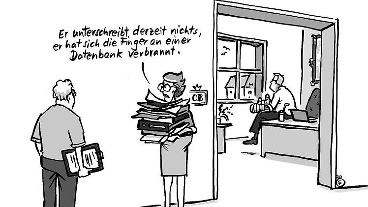 Karikatur: Christiane Pfohlmann