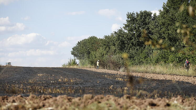 Brand auf Acker im Landkreis F&uuml;rth