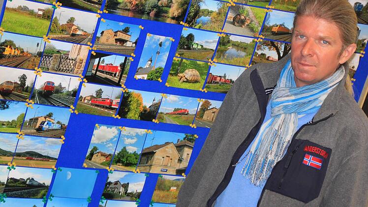 Matthias Höher und seine Bilder Foto: Matthias Einwag