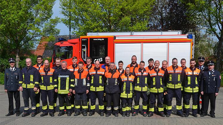 Erstmals legten zwei Löschgruppen aus Garitz und Reiterswiesen die Leistungsprüfung "Technische Hilfeleistung" ab.  Fotos: Peter Rauch
