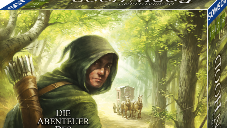 Ebenfalls Chancen, Spiel des Jahres 2021 zu werden, hat "Die Abenteuer des Robin Hood".