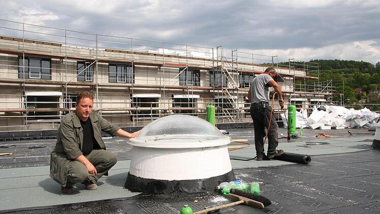 Eindrücke von der Baustelle Haus Waldenfels. Foto: Ralf Ruppert