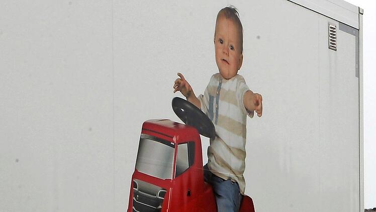 Der aktuelle Standort von CS Trans am Ortsrand von Grundfeld in Richtung Bad Staffelstein Fotos: Markus Drossel