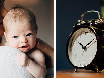 Babys und Zeitumstellung
