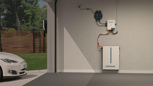 Das Speichersystem SPAUN Energy Master ist in vier Größen erhältlich und wird standardmäßig mit Smart Meter ausgeliefert.