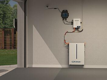 Das Speichersystem SPAUN Energy Master ist in vier Größen erhältlich und wird standardmäßig mit Smart Meter ausgeliefert.