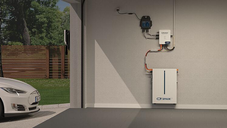 Das Speichersystem SPAUN Energy Master ist in vier Größen erhältlich und wird standardmäßig mit Smart Meter ausgeliefert.
