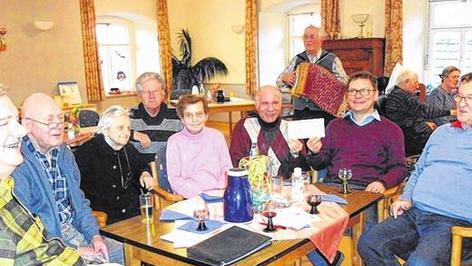 Der Besuch brachte Geld mit