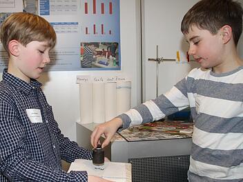 Welches Küchenpapier ist reißfest? Schüler des Gymnasiums Ernestinum in Coburg haben es herausgefunden. Foto: Katrin Geyer
