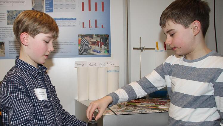 Welches Küchenpapier ist reißfest? Schüler des Gymnasiums Ernestinum in Coburg haben es herausgefunden. Foto: Katrin Geyer