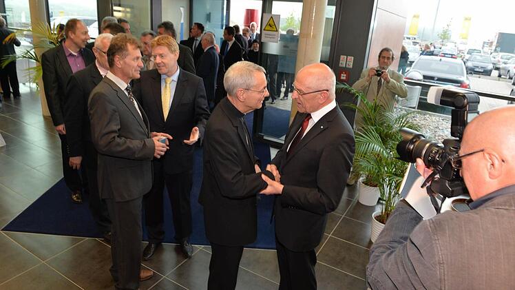 Günther Denzler wurde am Montag verabschiedet. Foto: Ronald Rinklef