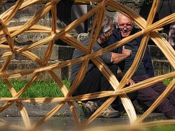 Das Siegerbild mit dem Titel "Durchblick" des Fotowettbewerbs "Fokus Korbmarkt 2017" hat Sonja Koch geschossen.