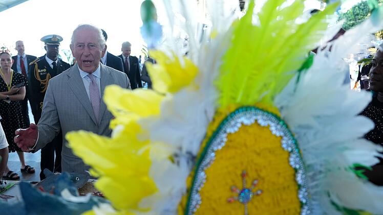 K&ouml;nig Charles III. auf den Bahamas