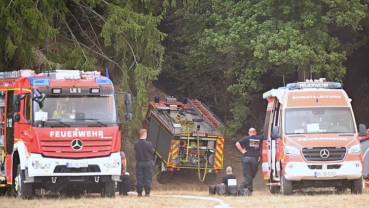 Waldbrand H&uuml;rtgenwald
