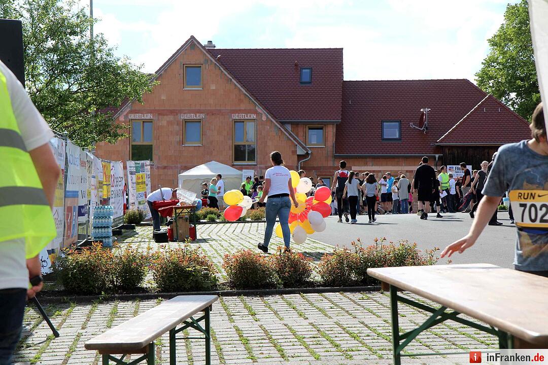 Benefizlauf "Lauf für Uganda" in Hannberg