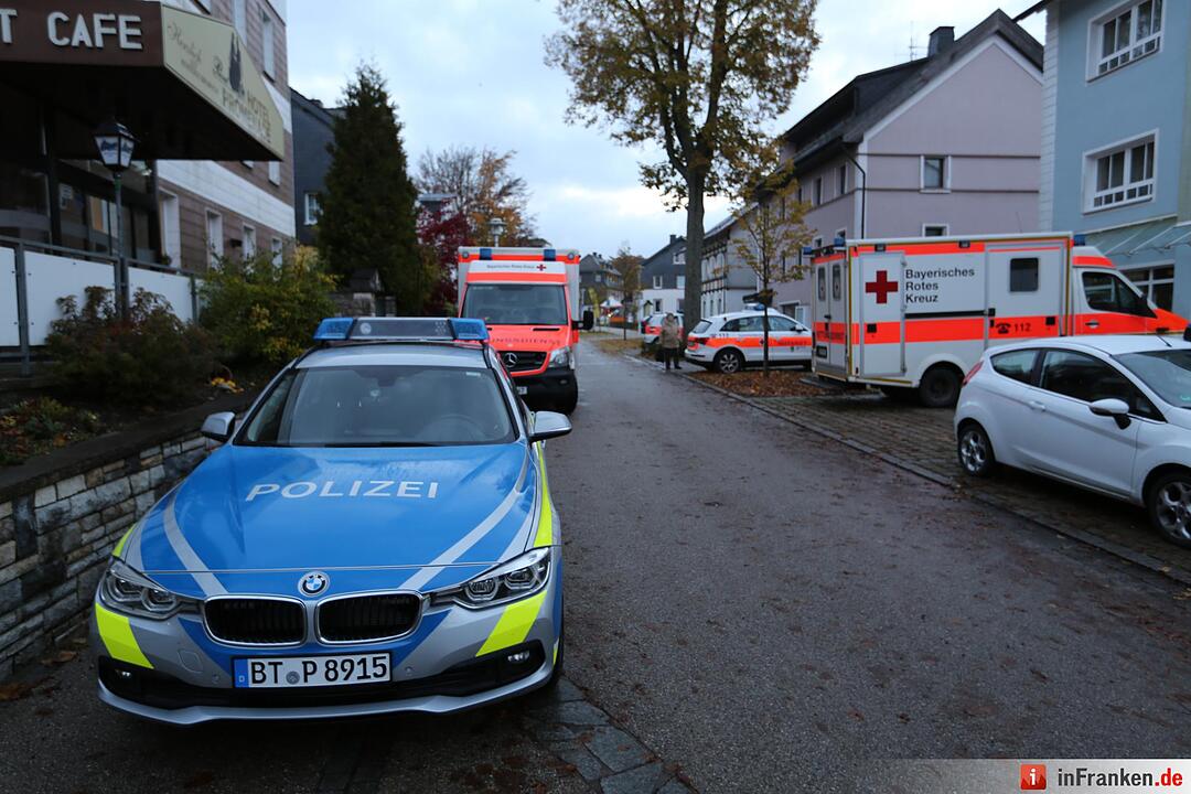 BRK-Einsatz in Hotel in Bad Steben