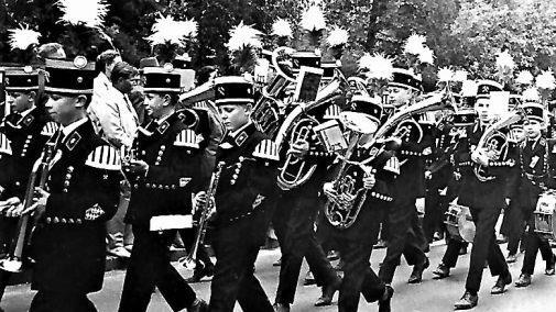 Beim Bundesbezirksmusikfest 1963 in Zirndorf wurde der Nachwuchs mit dem Prädikat "Vorzüglich mit Auszeichnung" belohnt.Repro: Gerd Fleischmann