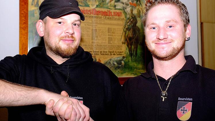Daniel Wehner (rechts) ist jetzt Nachfolger des Vorsitzenden Andreas Kolb, der nicht mehr kandidierte. Fotos: Gerd Schaar
