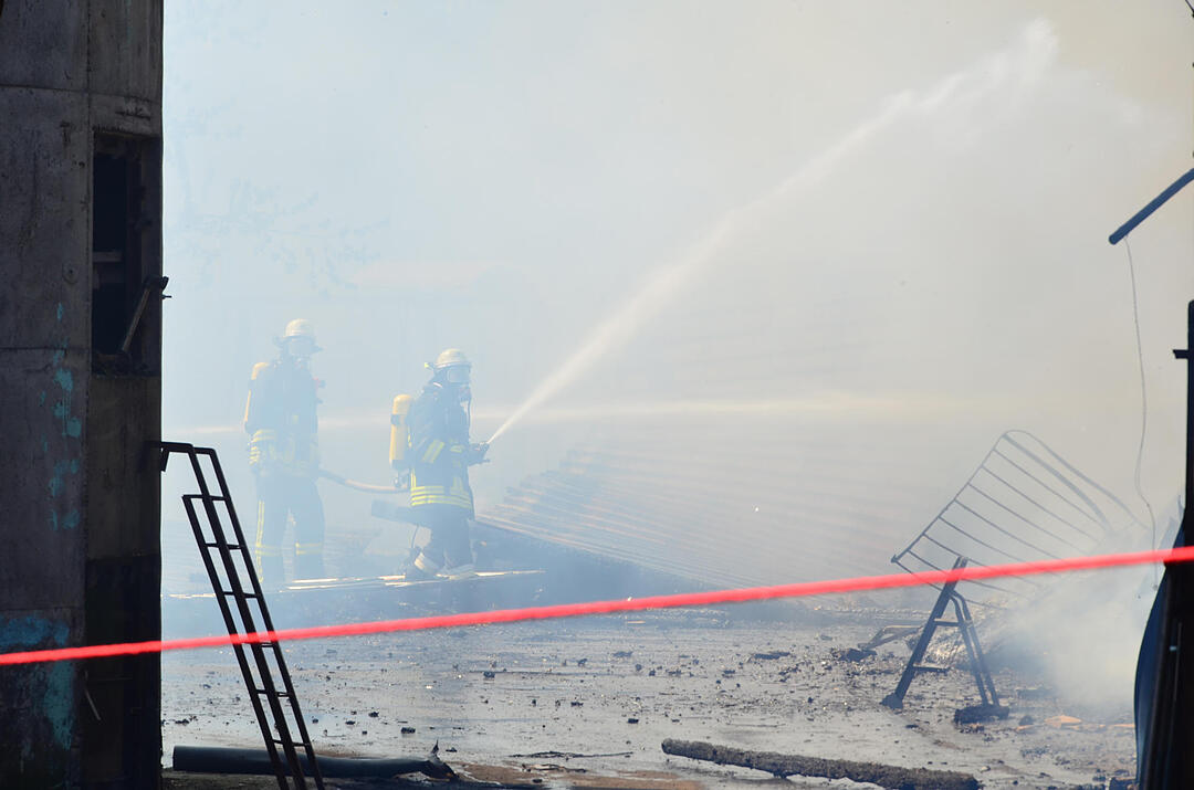 Feuer auf Aussiedlerhof