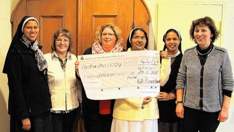 Drei Spenden vom Frauenbund