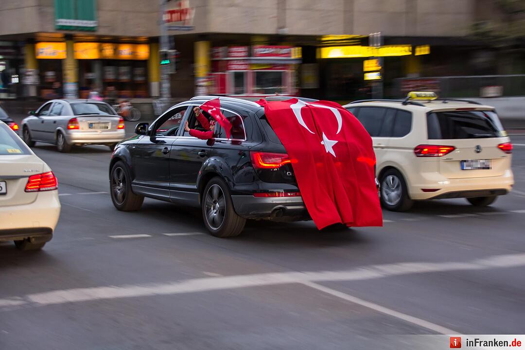 Türkei Referendum: Ausnahmezustand am Nürnberger Plärrer -