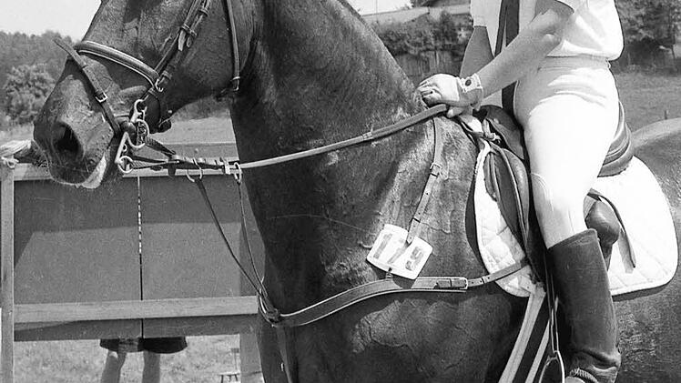 Impressionen vom Reitturnier in Detter 1988.