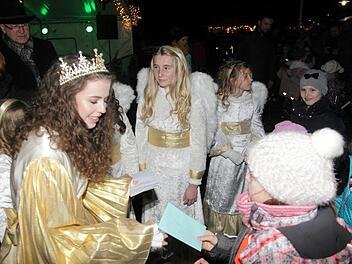 Das Christkind in Hirschaid Foto: Andrea Sp&ouml;rlein