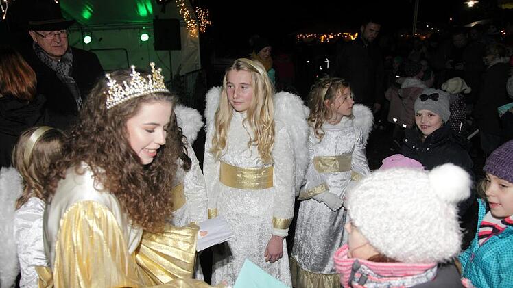 Das Christkind in Hirschaid Foto: Andrea Sp&ouml;rlein