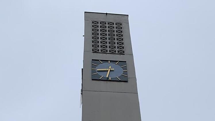 Der markante Turm der Johanneskirche in Coburg