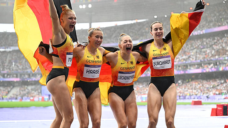 Bronzemedaille für Frauen-Staffel um Lückenkemper
