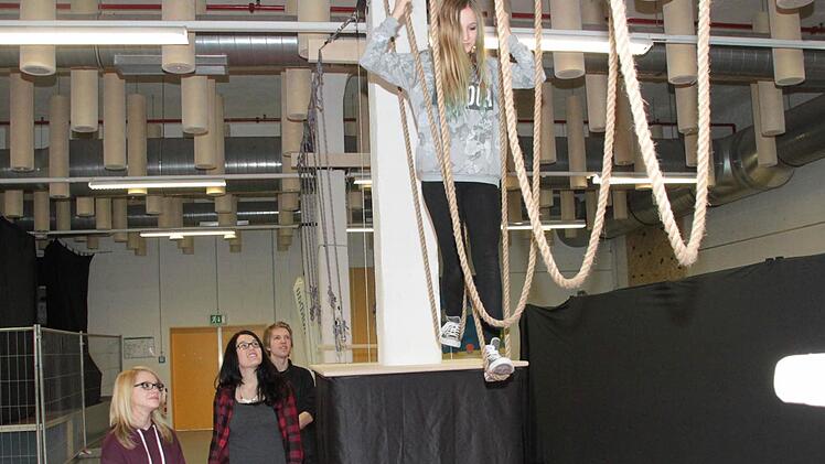 ... hat den Klettergarten ...