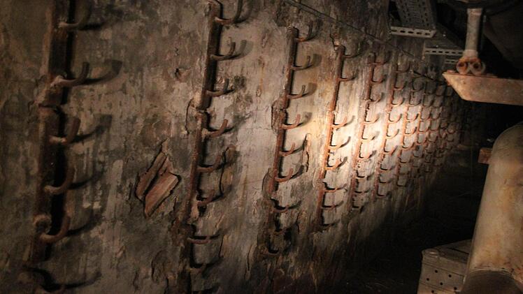 Die Halter für die Rohre werden schon lange nicht mehr gebraucht. Foto: Jürgen Gärtner