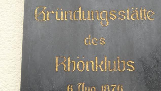 Der "Hirsch": Gründungsstätte des Rhönklubs. Foto: Rhönklubarchiv