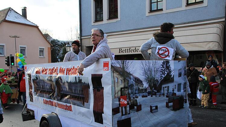 Der Faschingszug durch Höchstadt  - Foto: Andreas Dorsch